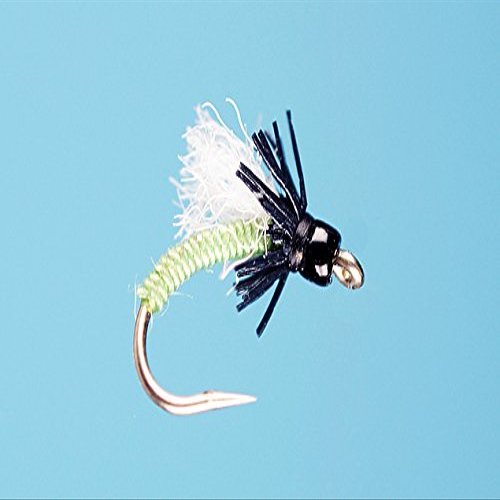 Montana Fly Company Galloup's Shop Dip - Caddis Green #18, 1/2 DOZ