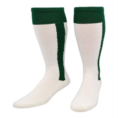 TCK 2-n-1 Premium Baseball Stirrup Socks (Dark Green, Medium) - Dark Green,Medium