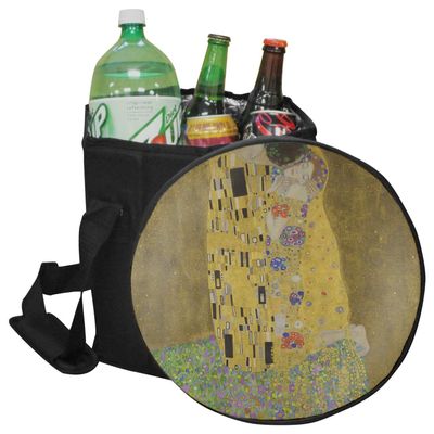 YouCustomizeIt The Kiss (Klimt) - Lovers Collapsible Cooler & Seat