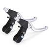 1 Pair Brake Lever,Brake Handle Mountain Road Bike V-Brake Lever Handlebar Brakes (Color : Silver) view 1