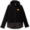 Under Armour NCAA Iowa Hawkeyes Women's Softshell Jacket, Medium, Black view 1