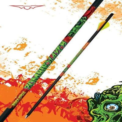 Black Eagle Zombie Slayer X-Bow Fletched Arrows - .003" 6 Pack - 18"