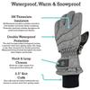 N'Ice Caps Kids Waterproof Winter Thinsulate Warm Gloves (3-4 Years, Light Pink) view 3