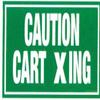 Golf Course Signs CAUTION CART XING view 1