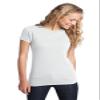 District Women's Fitted The Concert Tee DT5001 L White view 1