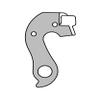 Mycycle N-135 Sideburns Aluminum, Unisex Adult, Black, One Size view 3
