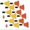 DOM Super-Safe Scooter Board Broomball Set, 6 Each Color view 2