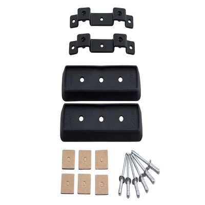 RHINO RACK Quick Mount Ditch Bracket, Black
