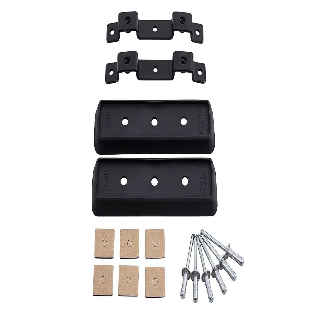 RHINO RACK Quick Mount Ditch Bracket, Black