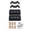 RHINO RACK Quick Mount Ditch Bracket, Black view 1