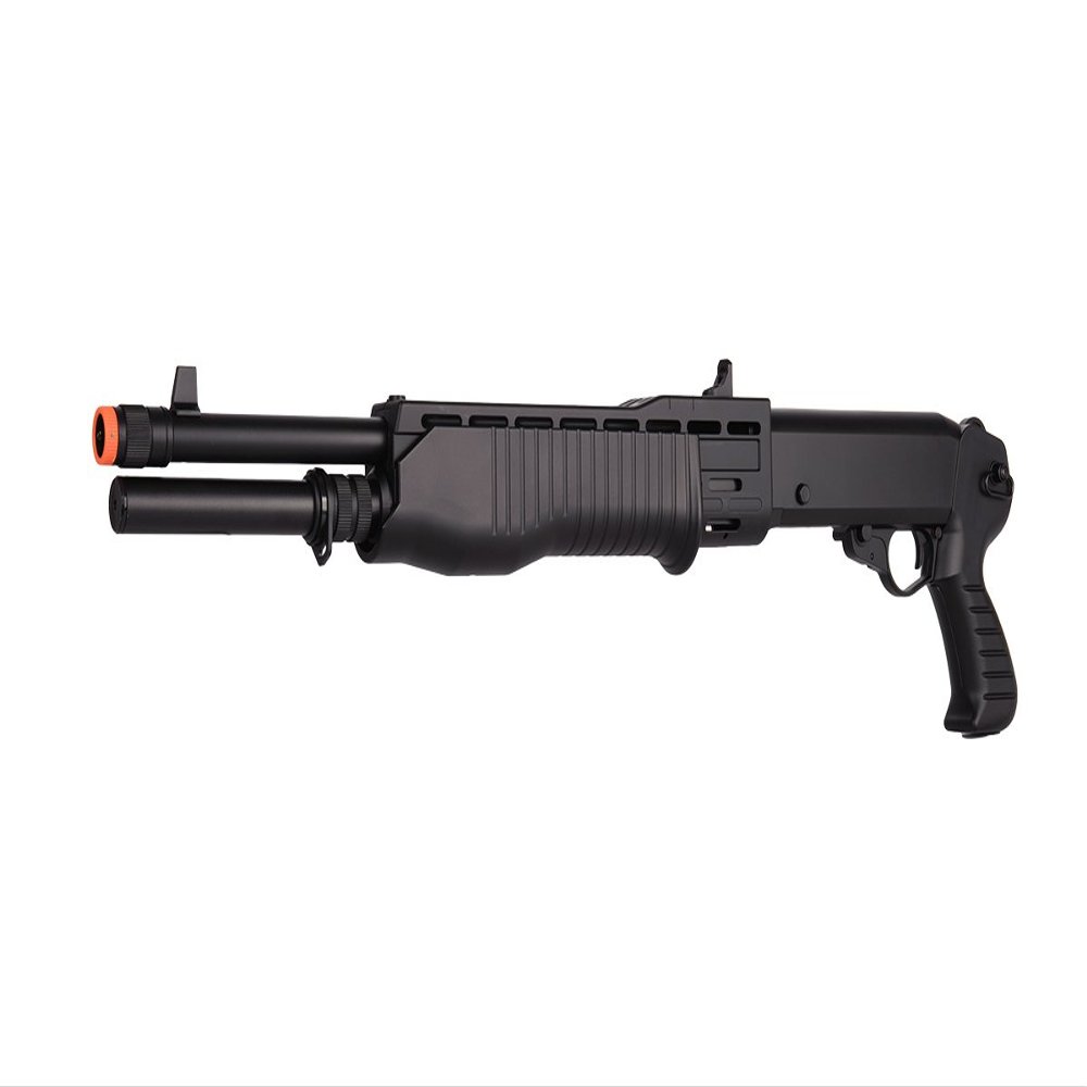 Double Eagle M63 Pump Action 3x10 Shell Tri-Shot Airsoft Shotgun
