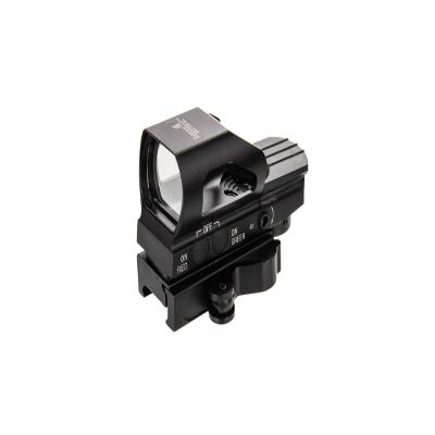Lancer Tactiacl Airsoft Red Green Dot Sight - 4 Reticle Reflex Sight w/Button Control
