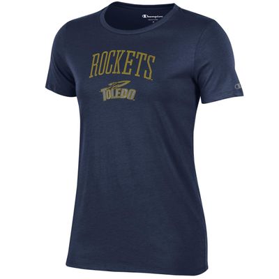 Champion NCAA Women's University V-Neck 1, Toledo Rockets, X-Small