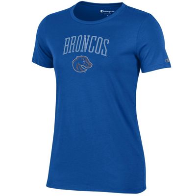 Champion NCAA Women's University V-Neck 1, Boise State Broncos, X-Small