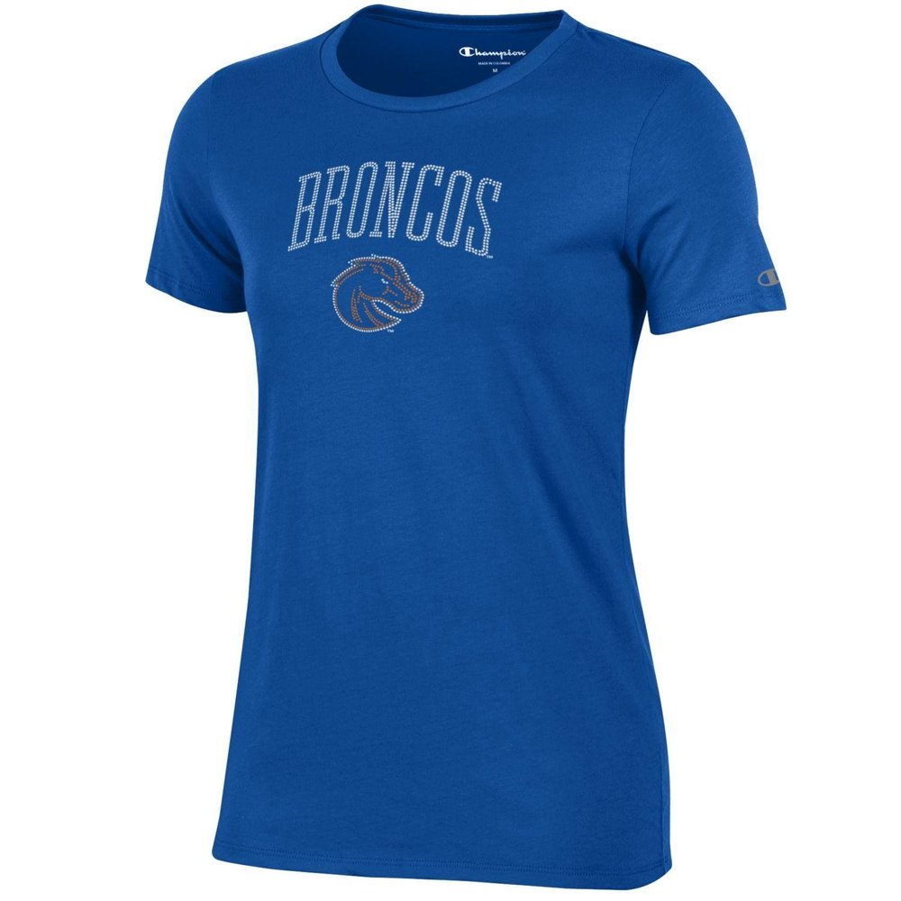 Champion NCAA Women's University V-Neck 1, Boise State Broncos, X-Small