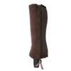 Ariat 10021499STR Youth Suede Breeze Half Chap Chocolate Suede STR view 2