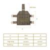 EXCELLENT ELITE SPANKER Tactical MOLLE Drop Leg Platform Universal Drop Leg Panel with Adjustable Belt & Thigh Straps (Ranger Green) view 3