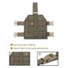 EXCELLENT ELITE SPANKER Tactical MOLLE Drop Leg Platform Universal Drop Leg Panel with Adjustable Belt & Thigh Straps (Ranger Green) view 4