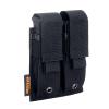 EXCELLENT ELITE SPANKER Molle Single/Double Pistol Mag Pouch Tactical Magazine Pouch Tool Organizer Holder (Double Black) view 1