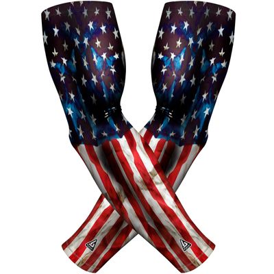 B-Driven Sports Premium Pro-Fit Compression Arm Sleeves for Men Women & Youth 44 Graphic Designs Improve Circulation Reduce Muscle Fatigue Enhance Performance for Baseball Football & More (1 Pair)