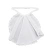 BLESSUME Victorian Chiffon Jabot White view 1