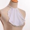 BLESSUME Victorian Chiffon Jabot White view 2