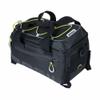 Basil Unisex's Miles Rear Trunk Cycle Bag, Black/Lime, 7 Litre (17753) view 1