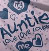 Auntie Loves Me Adorable Cute Niece Youth T Shirt Tee Girls view 4