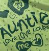 Auntie Loves Me Adorable Cute Niece Youth T Shirt Tee Girls view 4