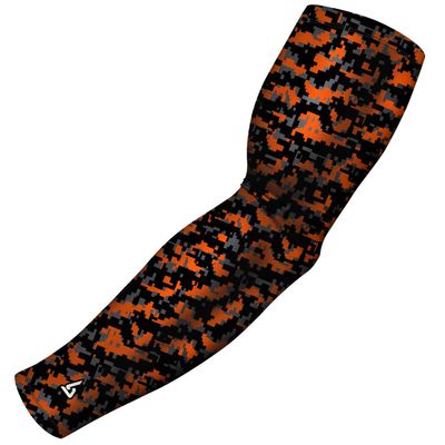 B-Driven Sports Premium Pro-Fit Compression Arm Sleeve for Men & Women - For Sports Protection - Single, Digital Designs