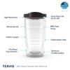 Tervis NFL Arizona Cardinals - All Over Made in USA Double Walled Insulated Tumbler Travel Cup Keeps Drinks Cold & Hot, 16oz, Classic view 3