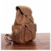 The Rambler by Magellan Packs & Co. | Retro Leather Backpack (Tan) view 3