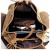 The Rambler by Magellan Packs & Co. | Retro Leather Backpack (Tan) view 4