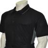 Smitty Major League Style Umpire Shirt - Performance Mesh Fabric (Black/Charcoal, 4X-Large) view 1