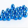 Blue Wing Olive Tungsten Beads for Fly Tying - 100 Pack (Metallic Blue, 4.6 mm (3/16)) view 1