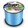 Ashconfish Braided Fishing Line- 8 Strands Super Strong PE Fishing Wire Heavy Tensile for Saltwater & Freshwater Fishing -Abrasion Resistant - Zero Stretch- 1000M/1093Yards 15LB Blue view 1