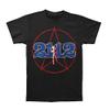 Cyberteez Rush 2112 Tour 1976 Men's T-Shirt (XL) Black view 2