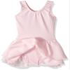 Capezio Little Girl's Classic Double Layer Skirt Tank Dress Dress, Pink, Intermediate view 2