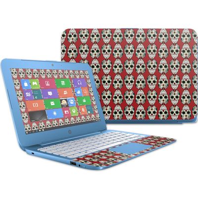 MightySkins Skin Compatible With HP Stream 11" (2017) wrap cover sticker skins Sugar Skull