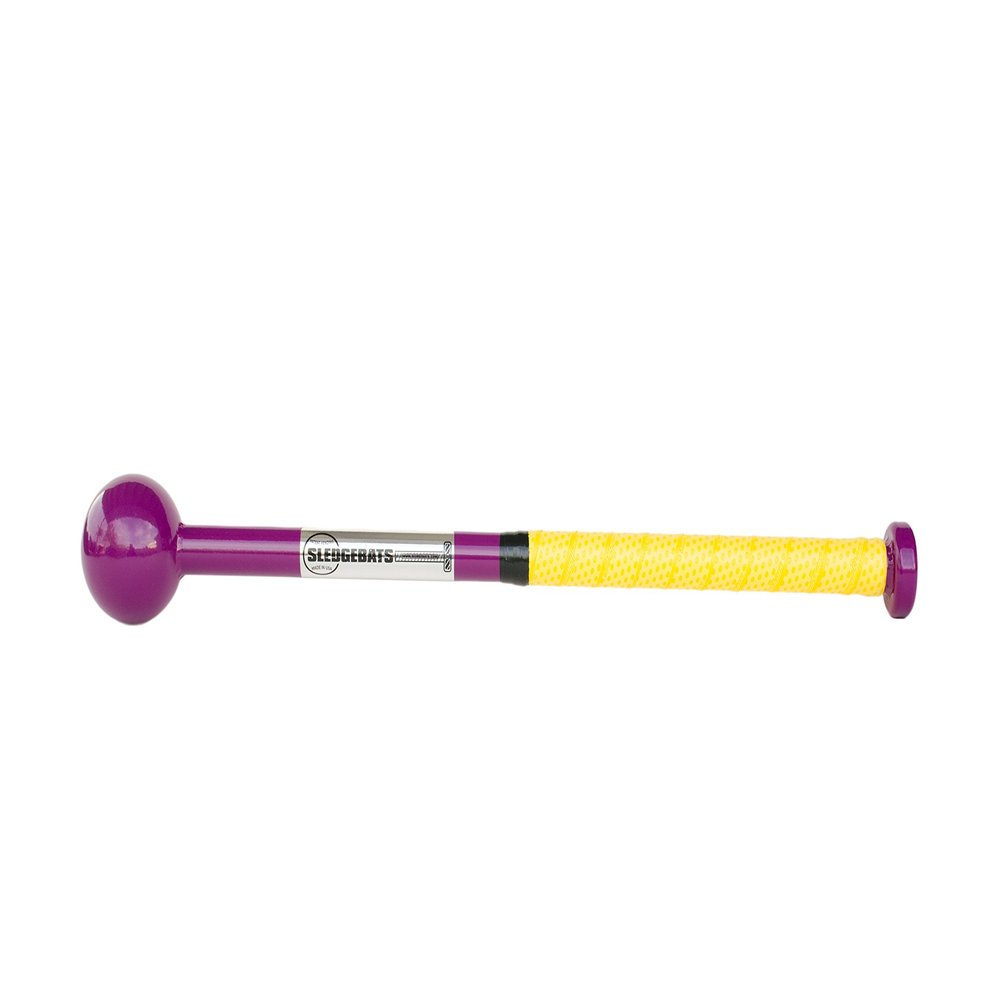 Sledgebats SB-21 Training Bat, Purple/Yellow