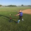 Sledgebats SB-21 Training Bat, Purple/Yellow view 4