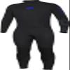 BARE 3MM Men's Velocity Ultra Wetsuit | Unique Omnired Material Woven into The Torso for Added Warmth| High Performance Full Stretch Neoprene | Comfortable | Great for Scuba Diving | Blue ML view 3