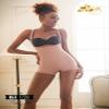 Made In Colombia Fajas Colombianas Verox Powernet Girdle Verox 3 Hookks Upper Back Cover Ref 1228 (Nude, XL 40) view 1