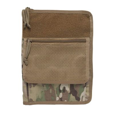 Tactical Notebook Covers Tactical Leaderbook Cover System | Zippered Case for Notebooks 9" x 6" to 9.75" x 7" with Pen Loops | Durable Organizer for Field Use (Multicam)