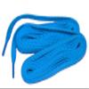 Greatlaces 2 pair pack 54 Inch proATHLETIC Neon Blue 5/16 Style 8mm flat sneaker Laces Shoelaces Shoestrings view 3