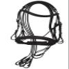 Rhinegold Anatomic Double Bridle - Full - Havana view 1