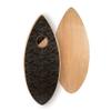 Osprey Surf Skimboard for Kids and Adults - 41 Inch Pintail Beginner Skim Board with 7 Ply Wood Construction - Black view 1