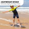 Osprey Surf Skimboard for Kids and Adults - 41 Inch Pintail Beginner Skim Board with 7 Ply Wood Construction - Black view 2