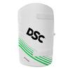 DSC Intense Attitude Cricket Thigh Pad (Youth Right, White) | Secure & Comfort Fit | Elasticated Straps | Adjustable view 1