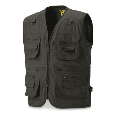 HQ ISSUE Concealed Carry Vest for Men Black 3XL